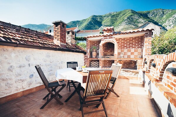Family Suite, Terrace | Balcony view - Galathea Hotel (Kotor)