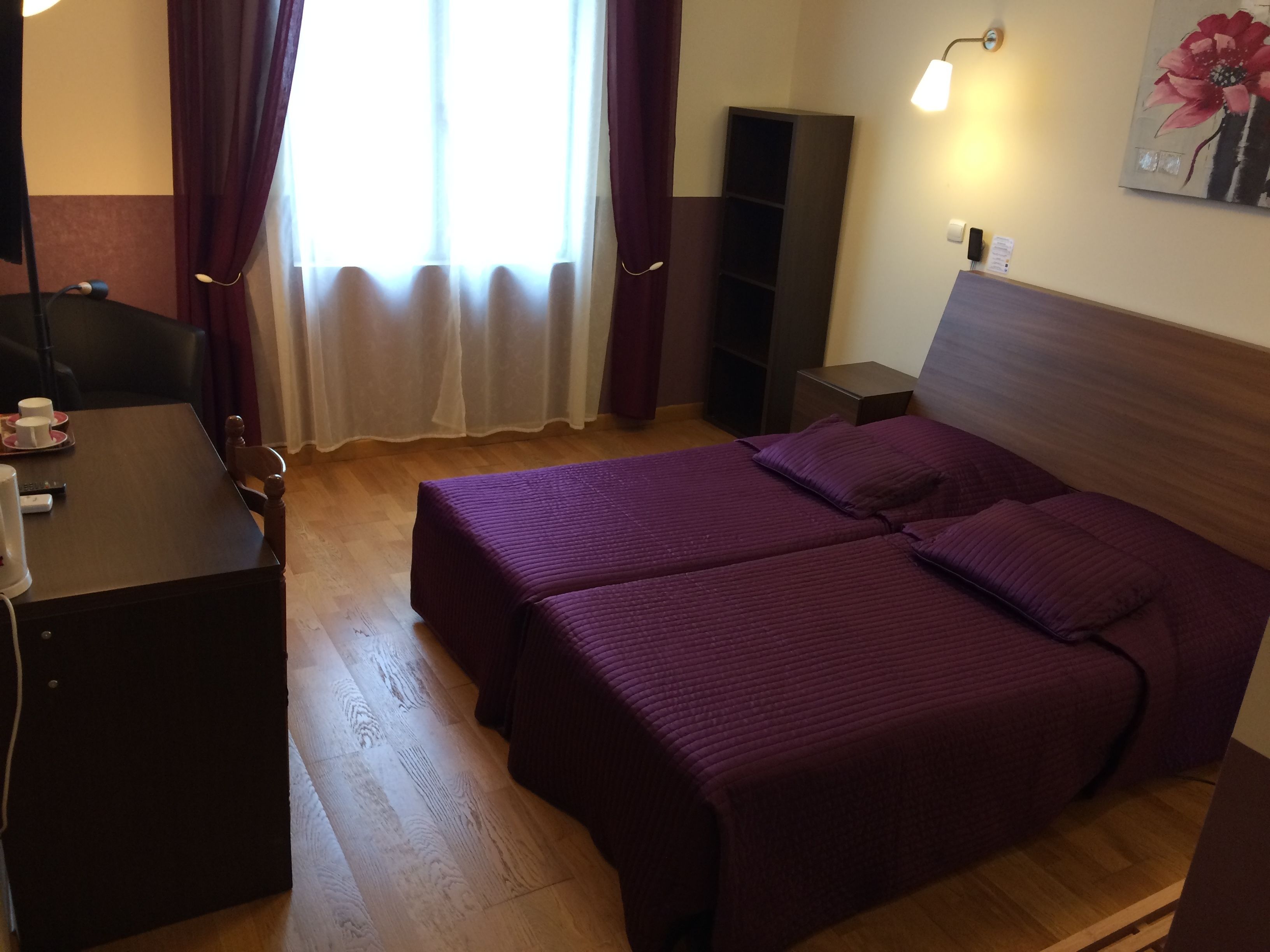 superior twin room, river view | pillow-top beds, individually furnished, desk, blackout curtains