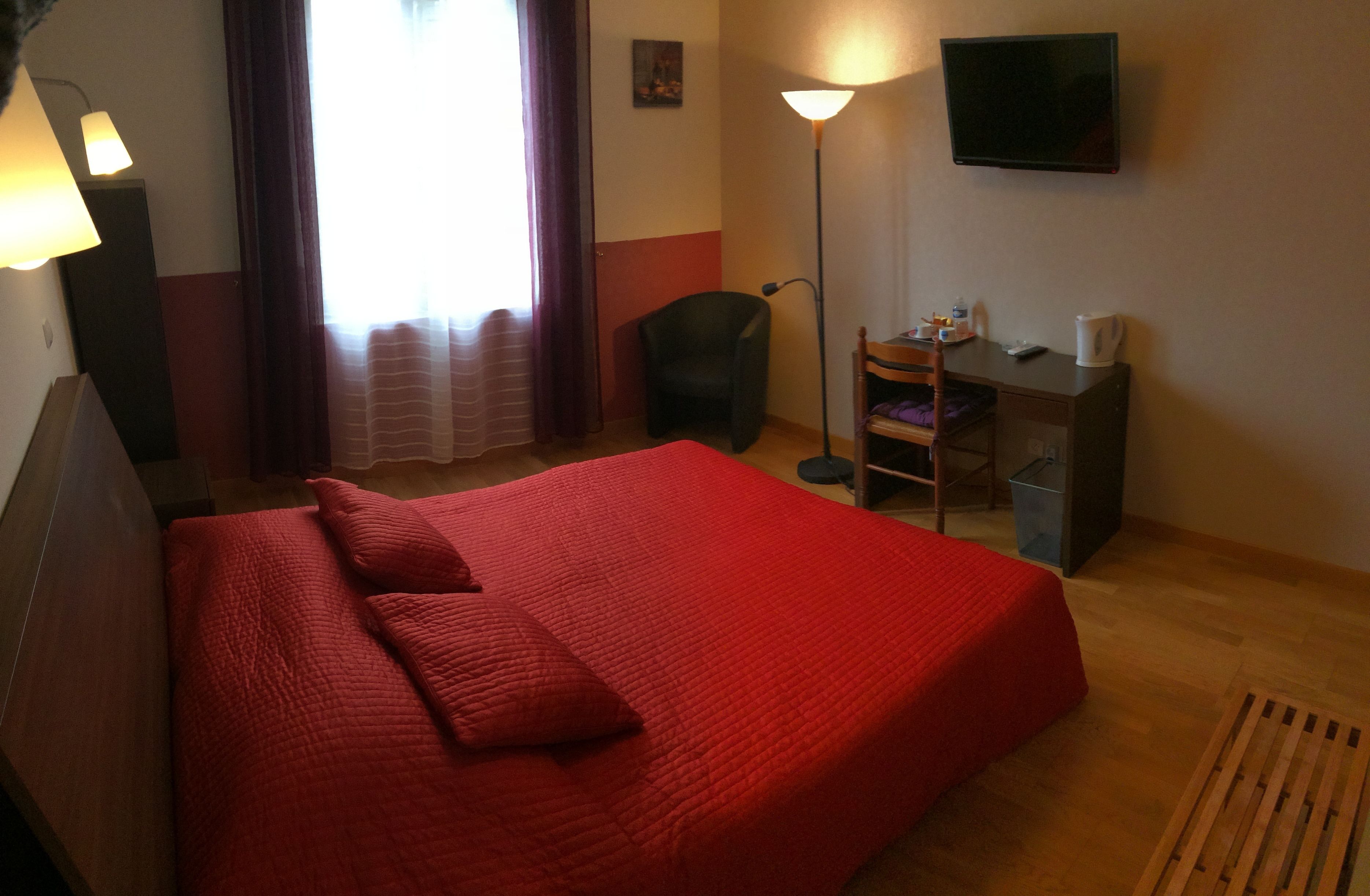 superior double room, river view | pillow-top beds, individually furnished, desk, blackout curtains