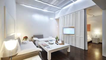 Suite familiare | 1 camera, biancheria da letto di alta qualità, copriletto in piuma