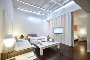 Familie suite | Luxe beddengoed, donzen dekbedden, bedden met traagschuimmatras