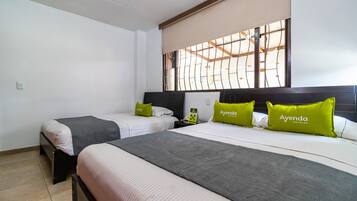 1 bedroom, down duvets, pillow-top beds, blackout curtains