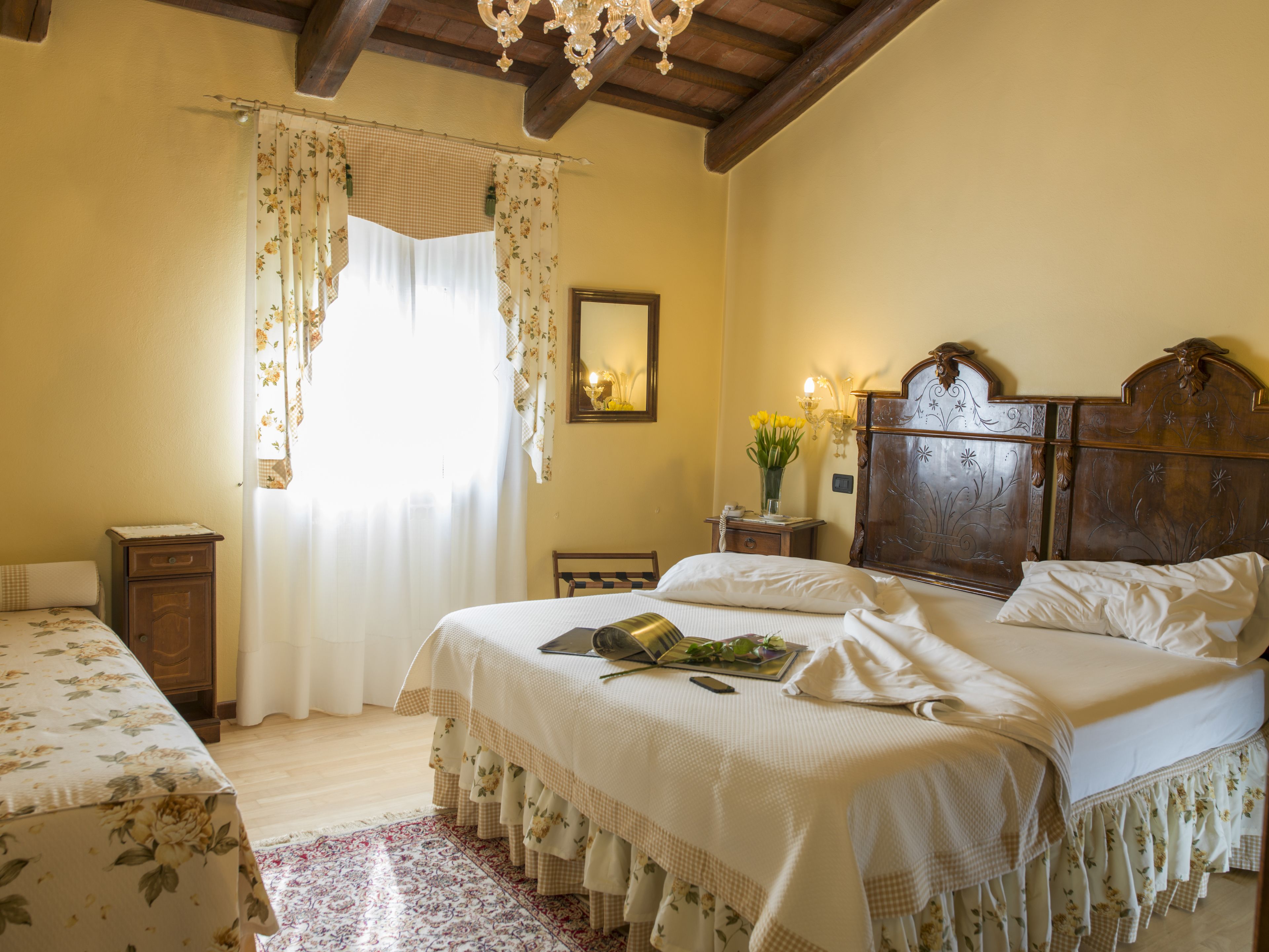 superior triple room | frette italian sheets, down duvets, pillow-top beds, in-room safe