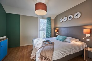 Blackout curtains, iron/ironing board, cots/infant beds, free WiFi - Residence Pierre & Vacances Le Chant des Oiseaux (Courseulles-sur-Mer)