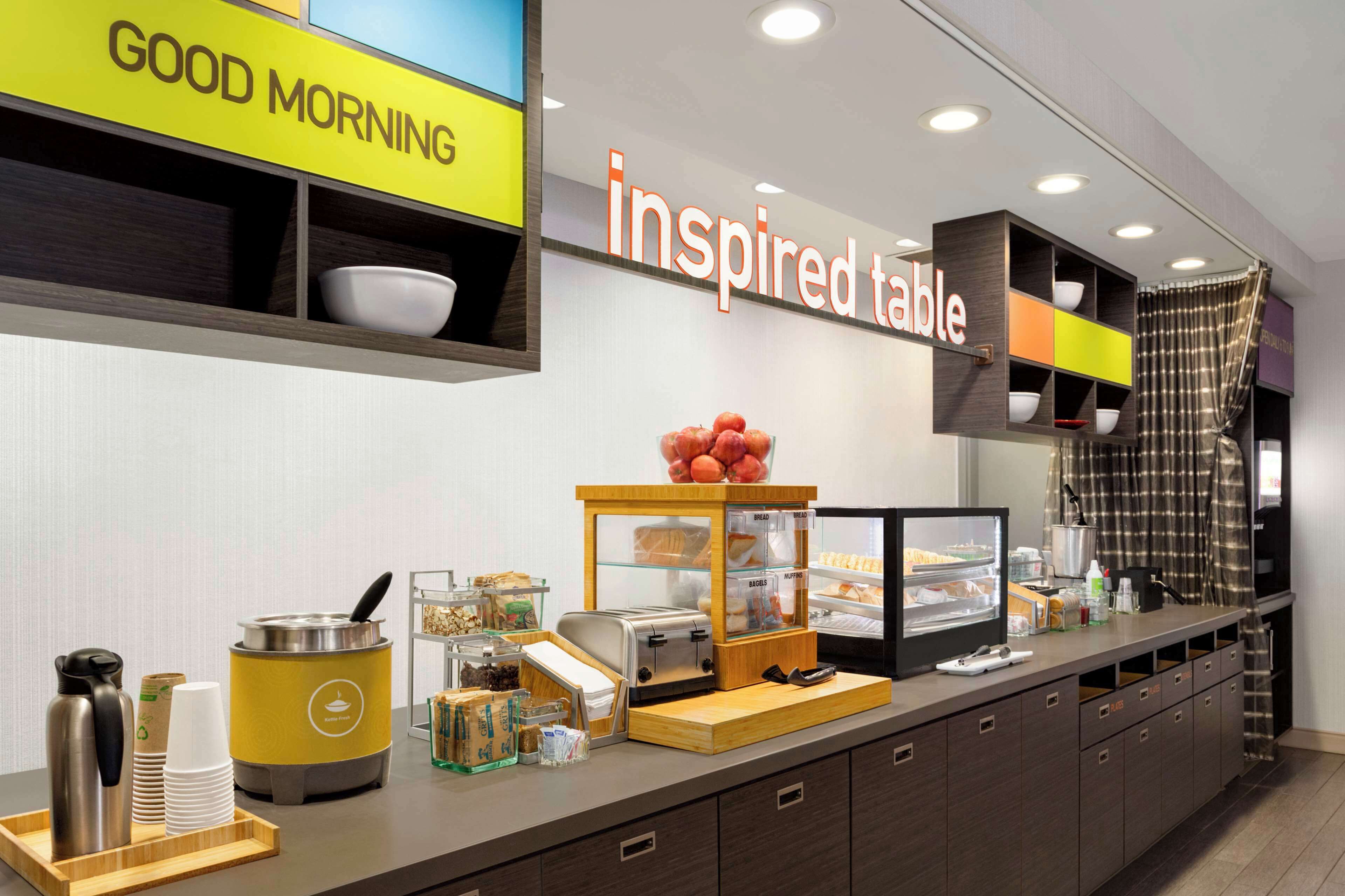 Free daily on-the-go breakfast 