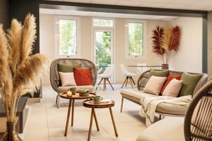 Sala de estar en el lobby