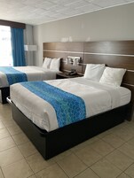 Studio Deluxe, 2 grands lits | Literie de qualité, couette en duvet, bureau