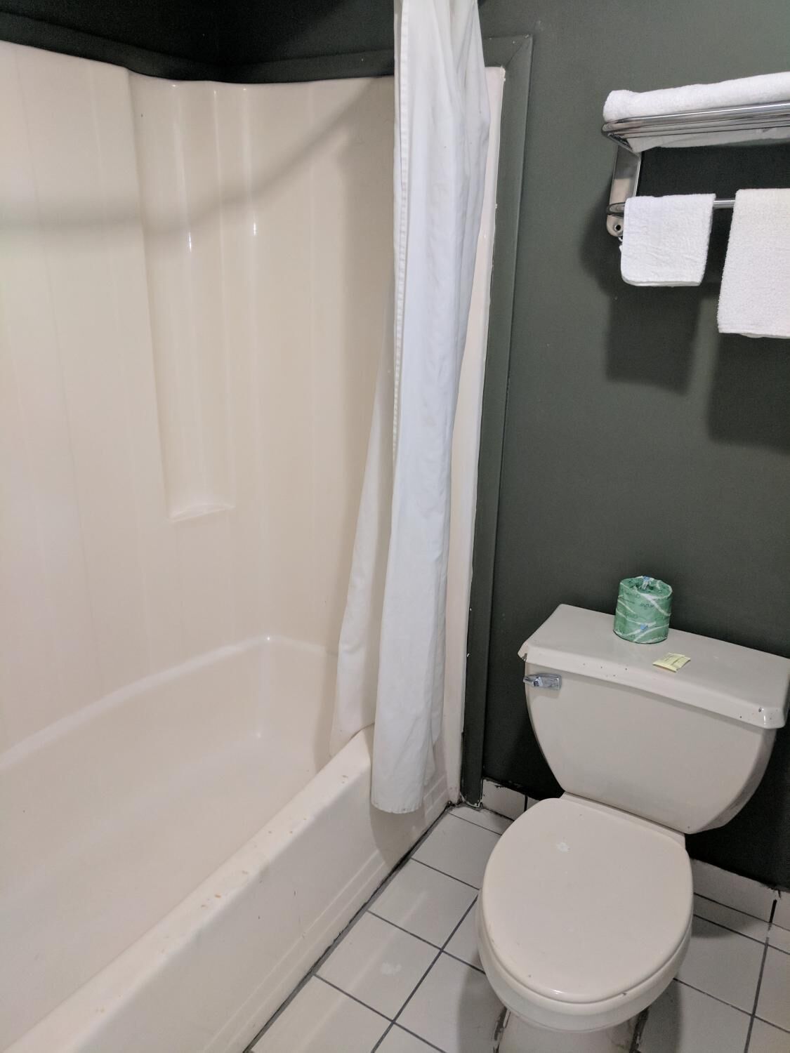 Combined shower/tub