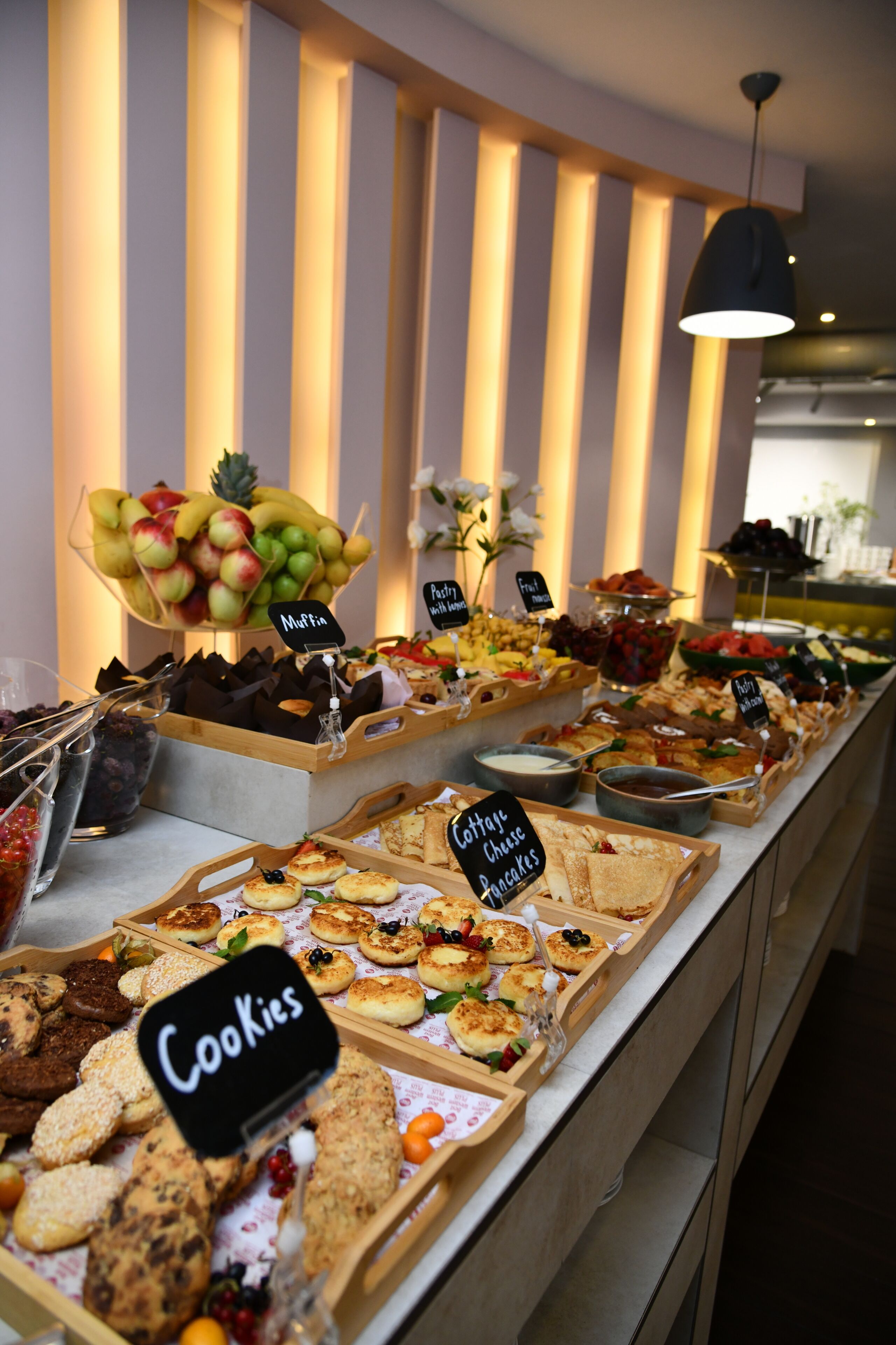 Desayuno buffet incluido todos los días 