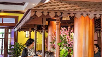 Daily buffet breakfast (USD 7 per person)