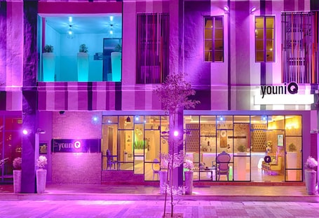 Front of property - evening/night