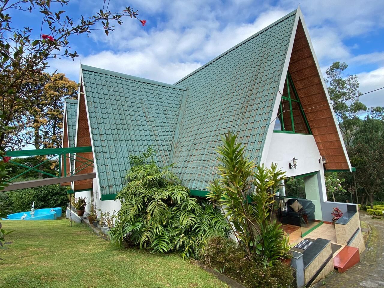 Facciata della struttura