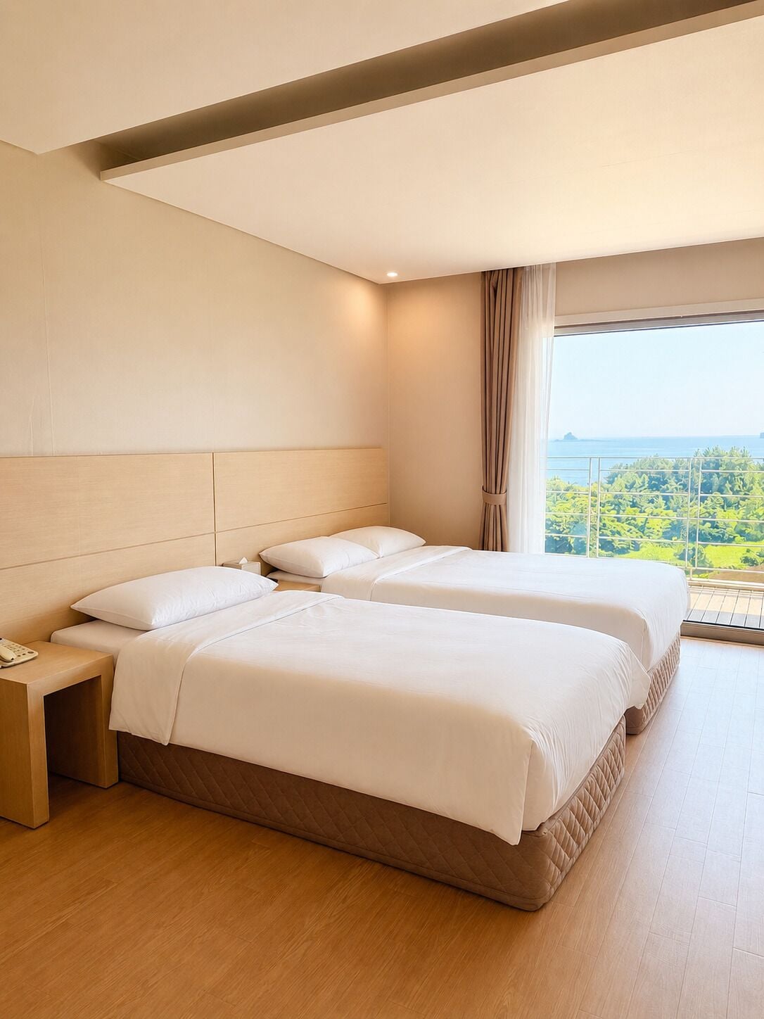 Deluxe Twin Room | Memory-foam beds, in-room safe, individually decorated