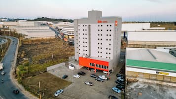 Façade de l’hébergement