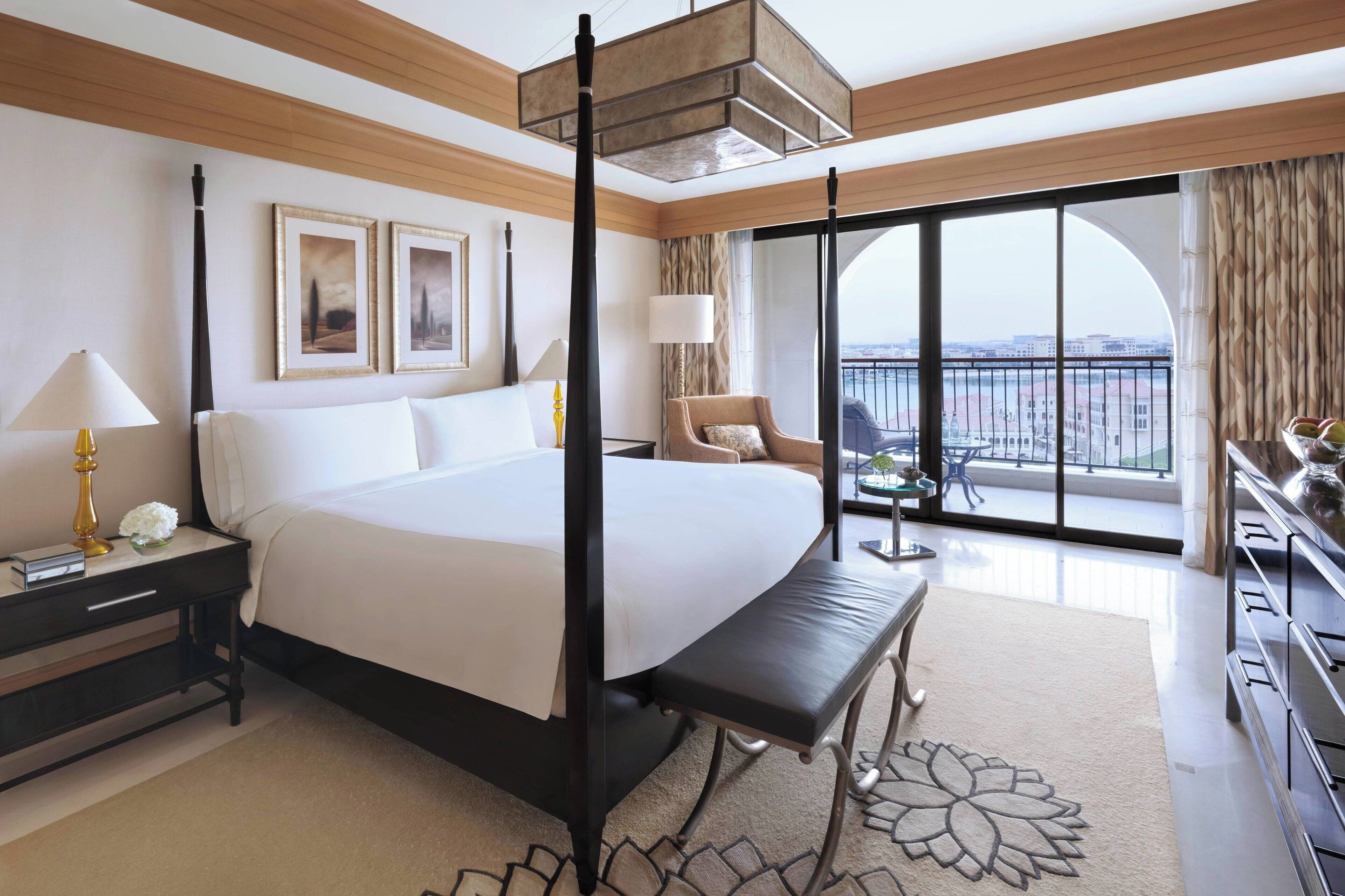 club suite, 1 king bed, balcony (the ritz-carlton club access) | 1 bedroom, egyptian cotton sheets, premium bedding, down duvets