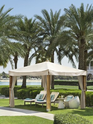 2 outdoor pools, open 7:00 AM to 8:00 PM, free pool cabanas - The Ritz-Carlton Abu Dhabi, Grand Canal (Abu Dhabi)
