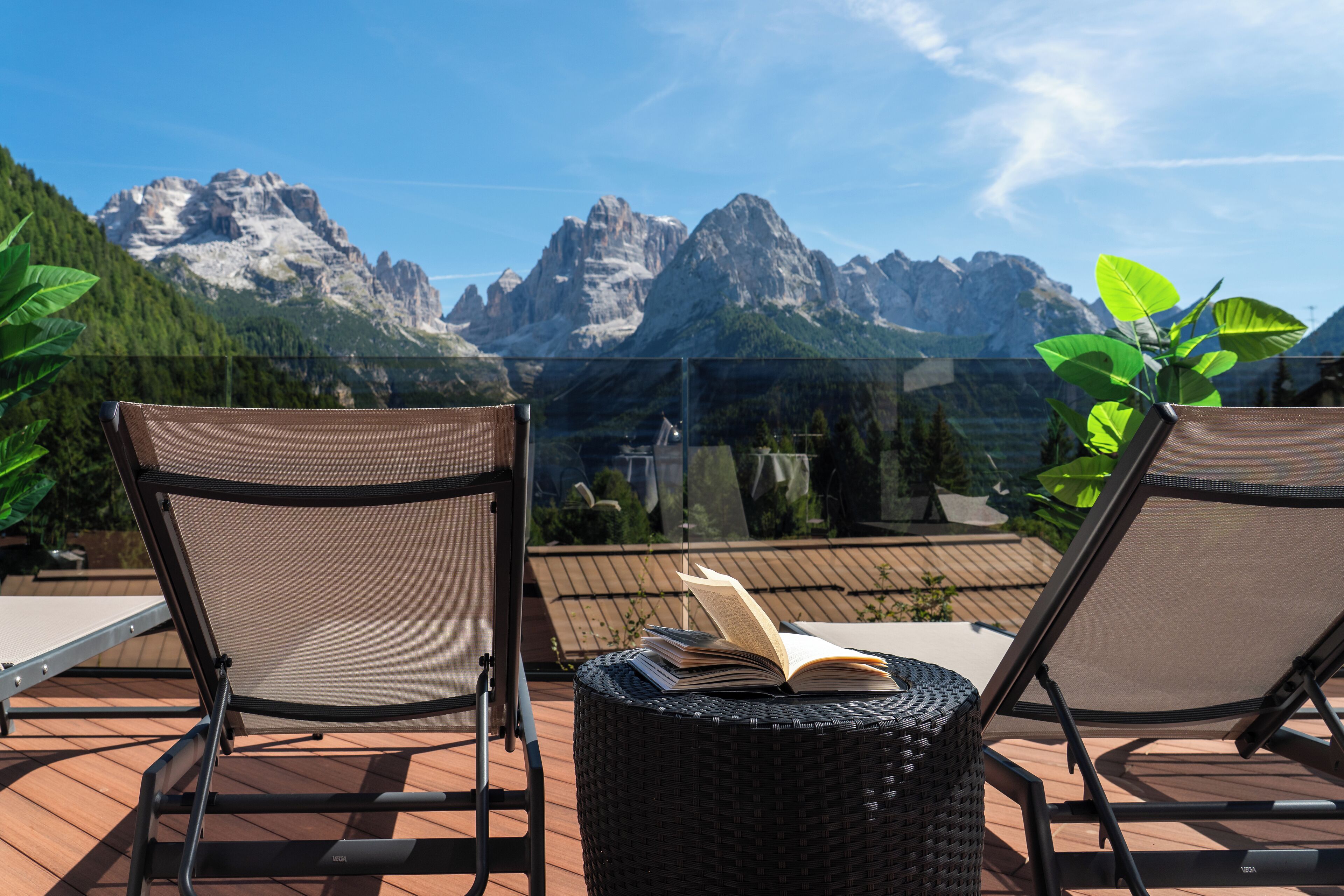 Terrasse sur le toit