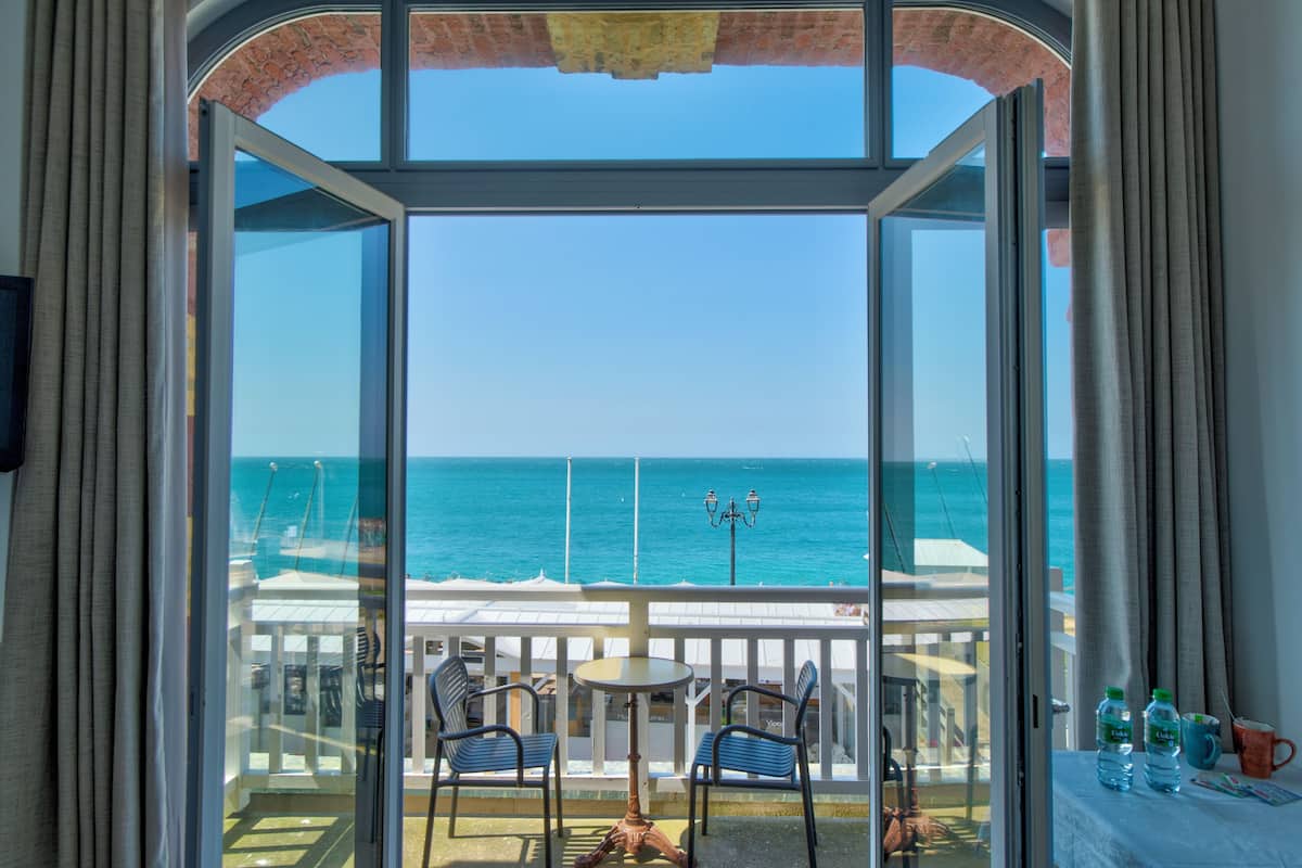 Habitación Confort, balcón, vista al mar | Vista desde la habitación