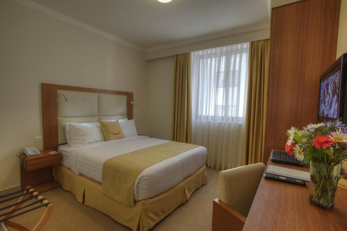 Double Room | Select Comfort beds, minibar, in-room safe, desk