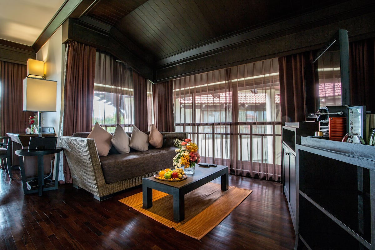 junior suite (2 adults) | minibar, desk, laptop workspace, soundproofing