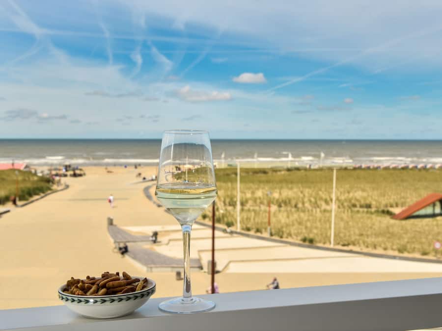 Panoramic-Doppelzimmer, Balkon, Meerblick | Allergikerbettwaren, Zimmersafe, Schreibtisch, Verdunkelungsvorhänge