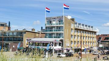 Voorkant van accommodatie