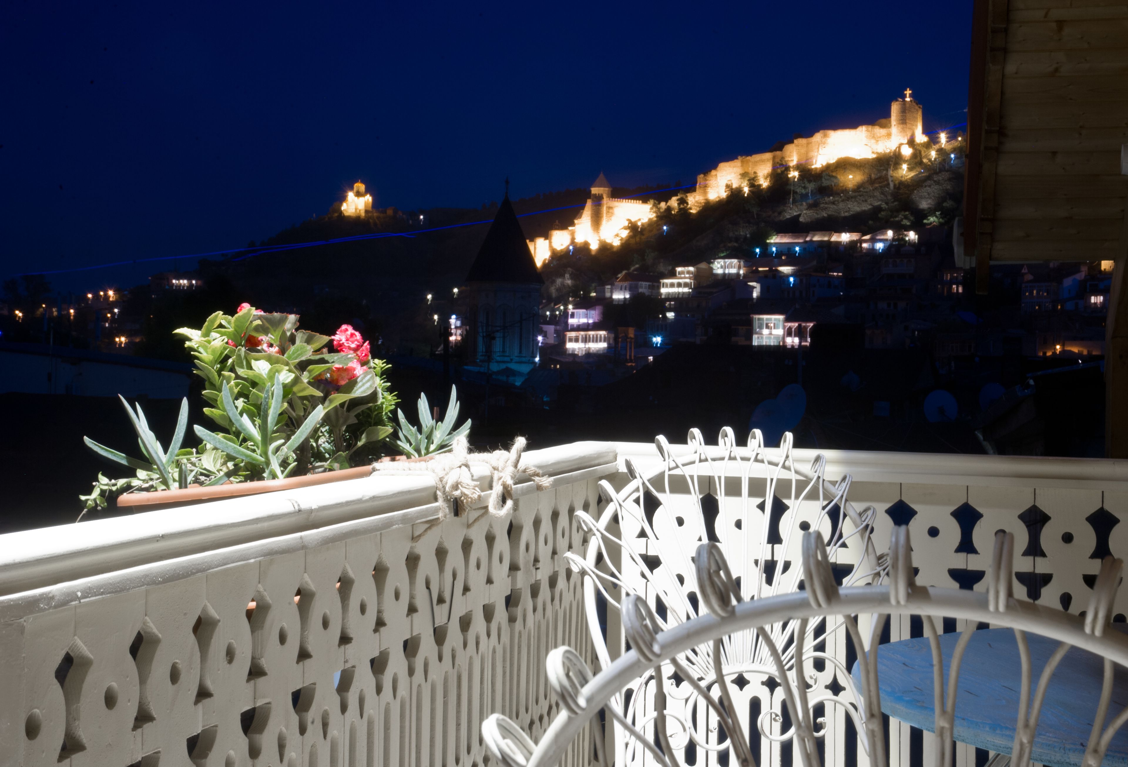 جناح جونيور - منظر للمدينة | شرفة/رواق