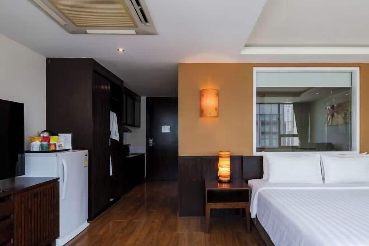 1 Schlafzimmer, Select-Comfort-Betten, Zimmersafe, Verdunkelungsvorhänge