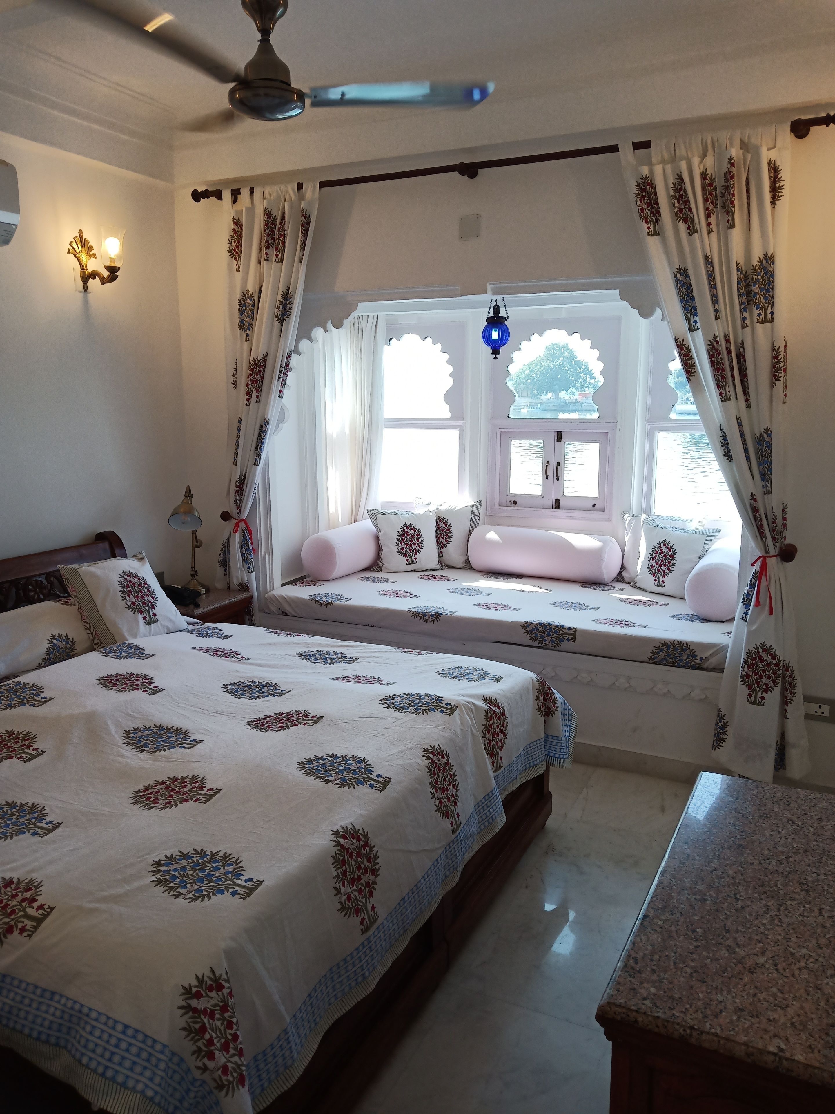 heritage lake facing room | in-room safe, rollaway beds, free wifi, bed sheets