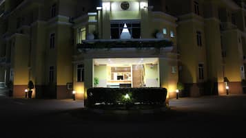Overnatningsstedets facade