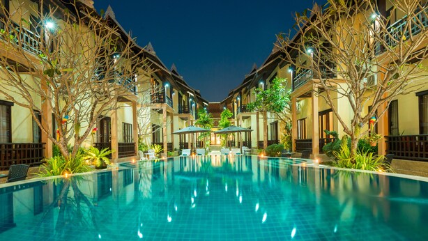 Outdoor pool - Ang Thong Hotel (Luang Prabang)