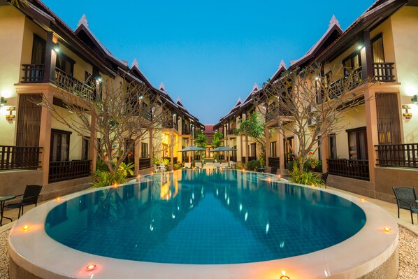 Alberca al aire libre 