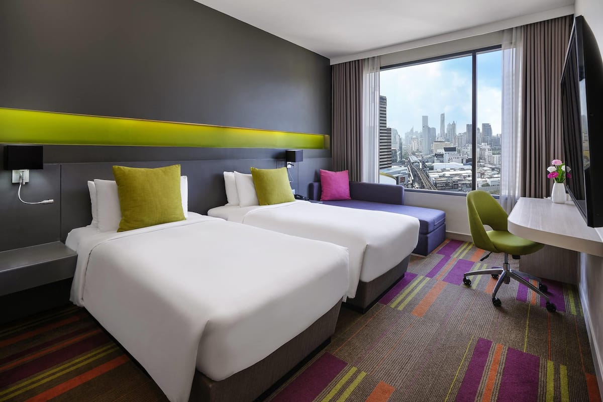 Chambre Deluxe, 2 lits une place