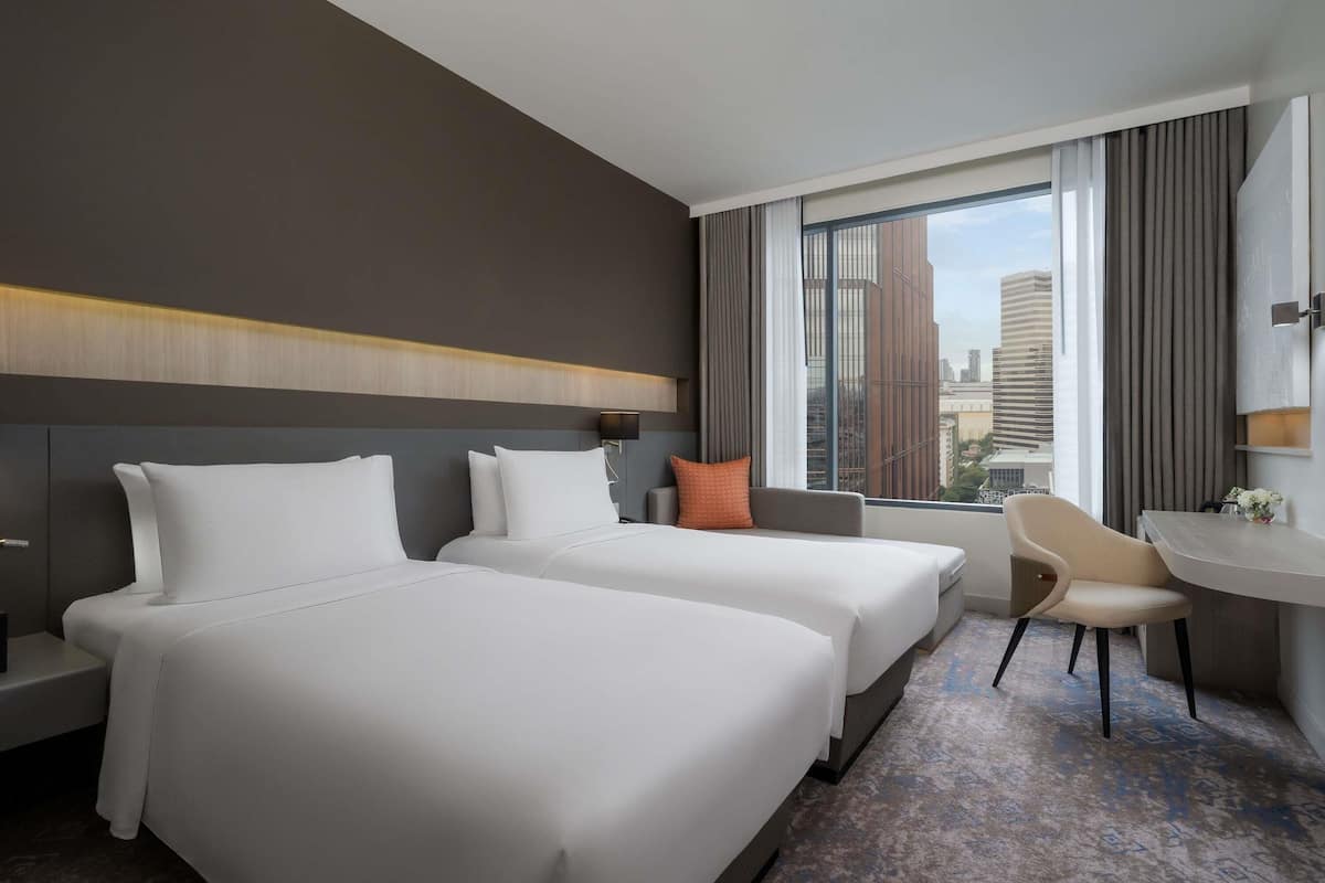 Chambre Deluxe, 2 lits une place