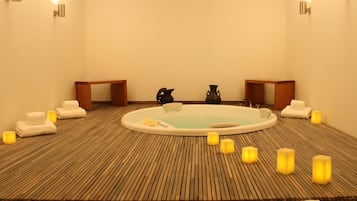 Body treatments, aromatherapy, facials, reflexology