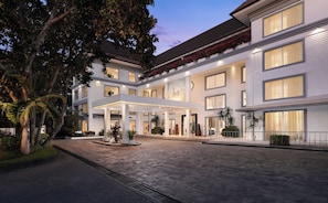 Fassade der Unterkunft