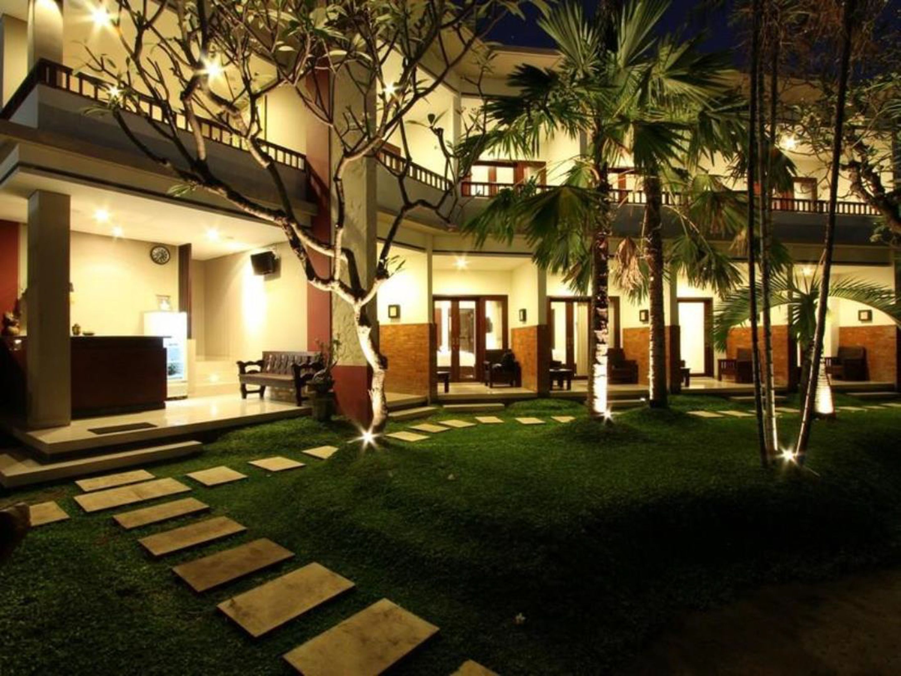 front of property – evening/night