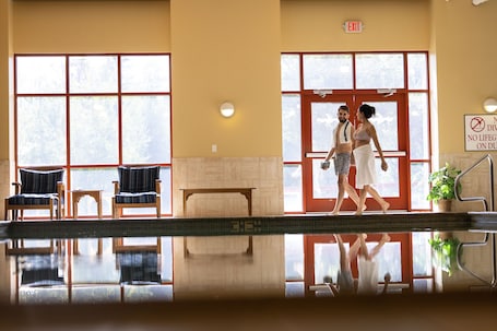 Indoor pool. Little Creek Casino Resort
