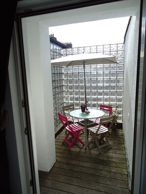 Deluxe suite, balkon | Terras