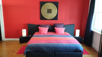 Deluxe Suite, Terrace | 1 bedroom, Egyptian cotton sheets, premium bedding, down comforters