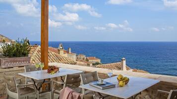 Café da manhã e almoço, culinária grega