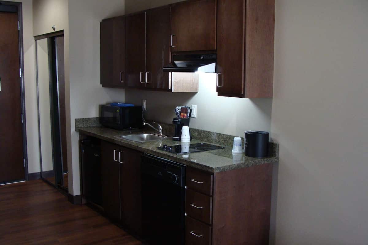 desk, laptop workspace, blackout curtains, soundproofing