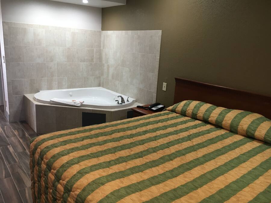 Desk, blackout curtains, iron/ironing board, WiFi