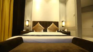 Premium bedding, minibar, in-room safe, individually decorated