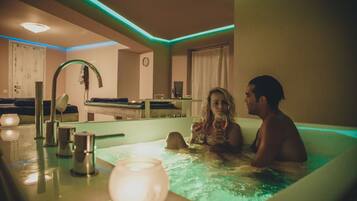 Body treatments, hot stone massages, facials, massage/treatment rooms