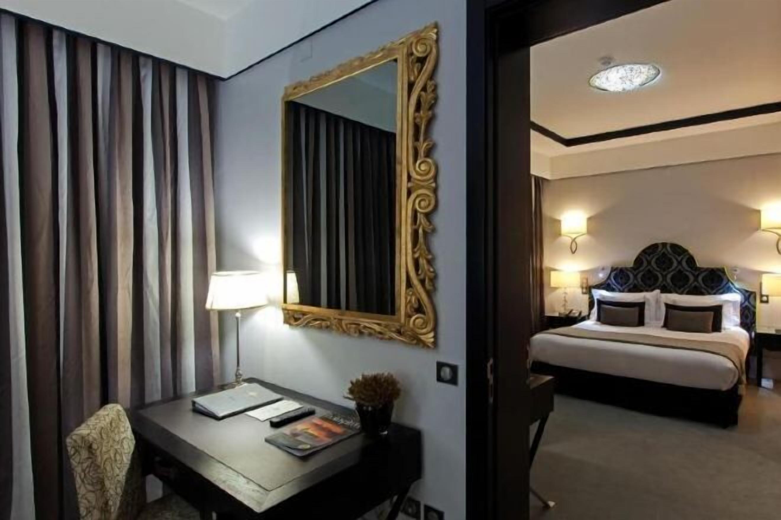 Sängtillbehör av högsta kvalitet och minibar