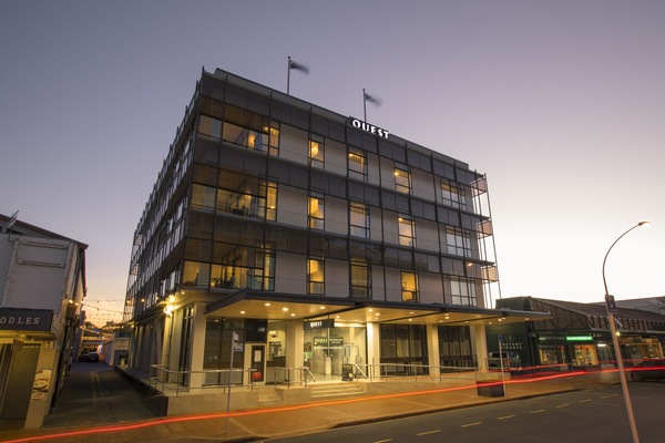 Front of property - evening/night