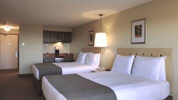 Room, 2 Queen Beds, Beachfront | Free cribs/infant beds, rollaway beds, free WiFi, bed sheets