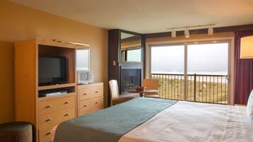 Room, 1 King Bed, Ocean View | Free cots/infant beds, rollaway beds, free WiFi, bed sheets