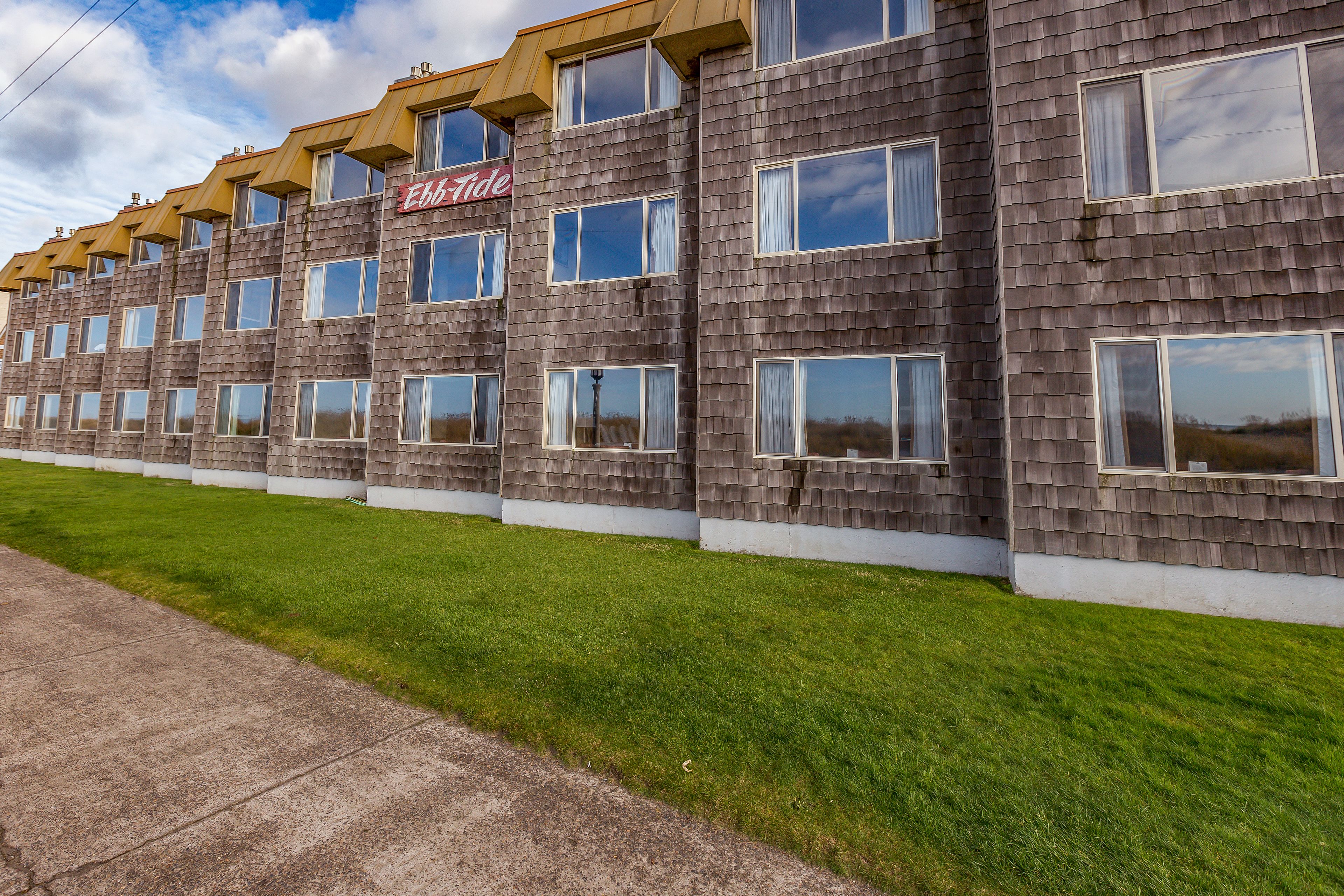 Façade de l’hébergement